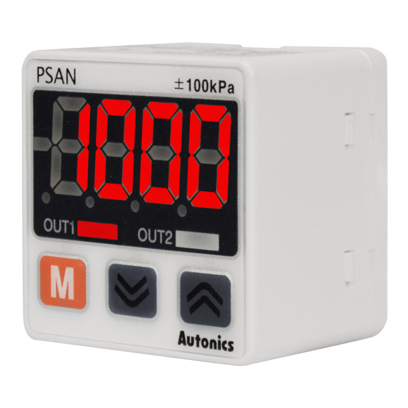 Sensor de Presión 1/8" NPT / -14.5 - 14.5 PSI / 12-24VDC / Out (2NPN + Analógica) / IP40 | AUTONICS - Imagen 3
