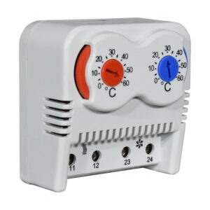 Termostato para Tablero / 0 a 60ºC / Out (Contactos 1NC+1NA) | PLASTIM