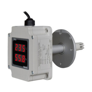 Transmisor de Humedad Relativa y Temperatura de Ducto con Display / Long: 100mm / 4-20mA | AUTONICS