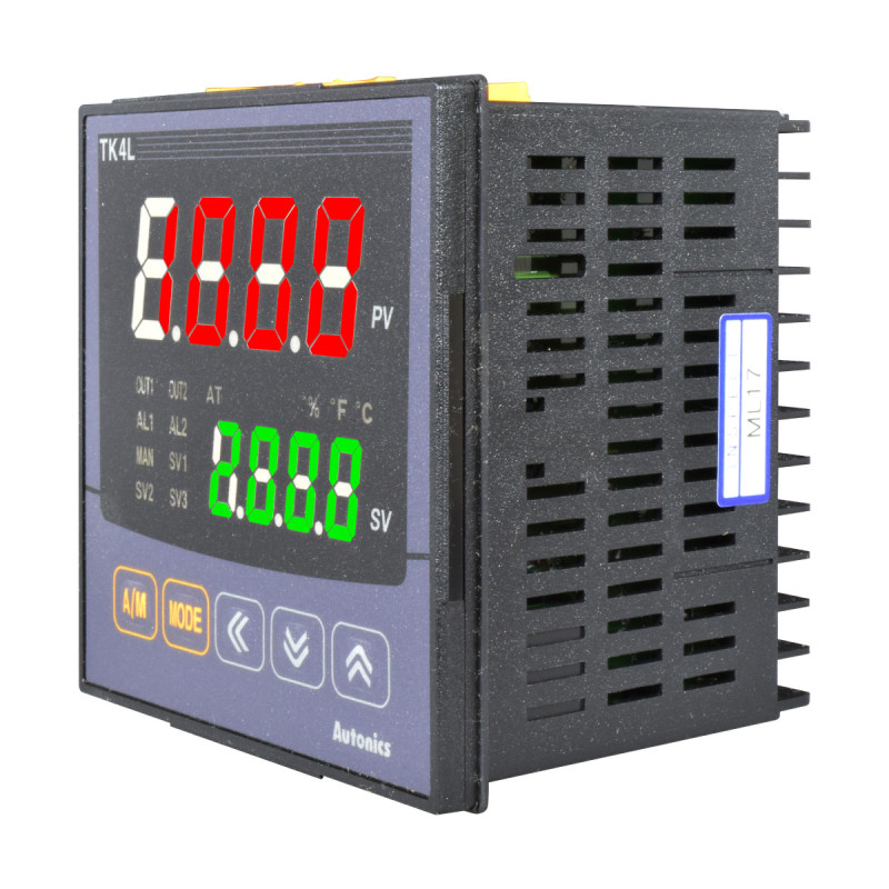 Control de Procesos Digital / Out (2xCorriente/SSR) / SubOut (2xRele SPST + RS485) / 96x96mm / 100-240VAC / IP65 | AUTONICS