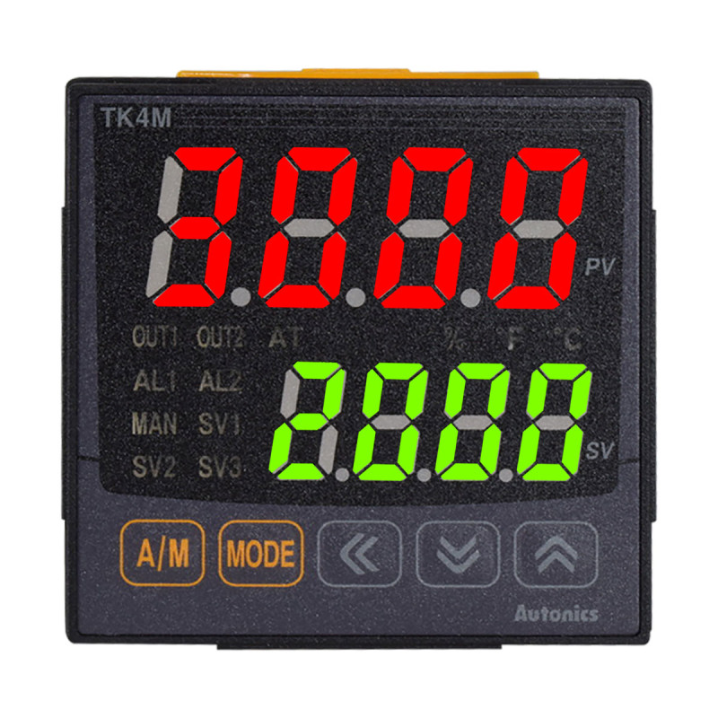 Control de Procesos Digital / Out (Rele SPST) / SubOut (2xRele SPST) / 72x72mm / 100-240VAC / IP65 | AUTONICS - Imagen 2
