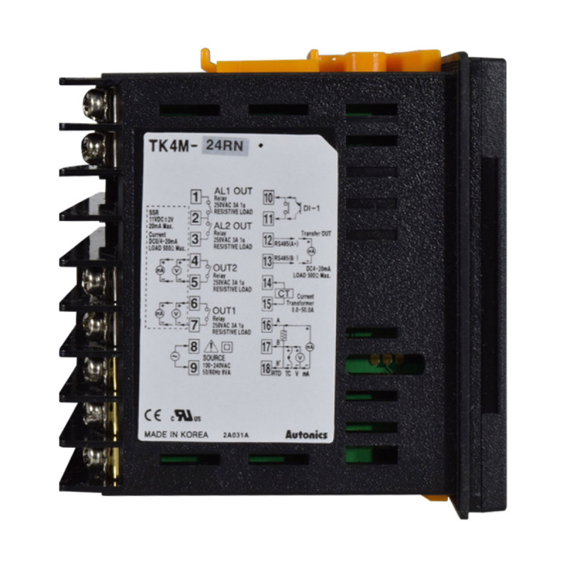 Control de Procesos Digital / Out (Rele SPST) / SubOut (2xRele SPST) / 72x72mm / 100-240VAC / IP65 | AUTONICS - Imagen 4