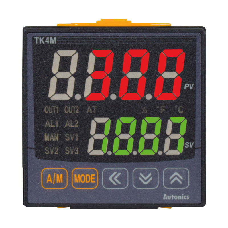 Control de Procesos Digital / Out (Rele SPST - Corriente - SSR) / SubOut (2xRele SPST + RS485) / 72x72mm / 100-240VAC / IP65 | AUTONICS - Imagen 2