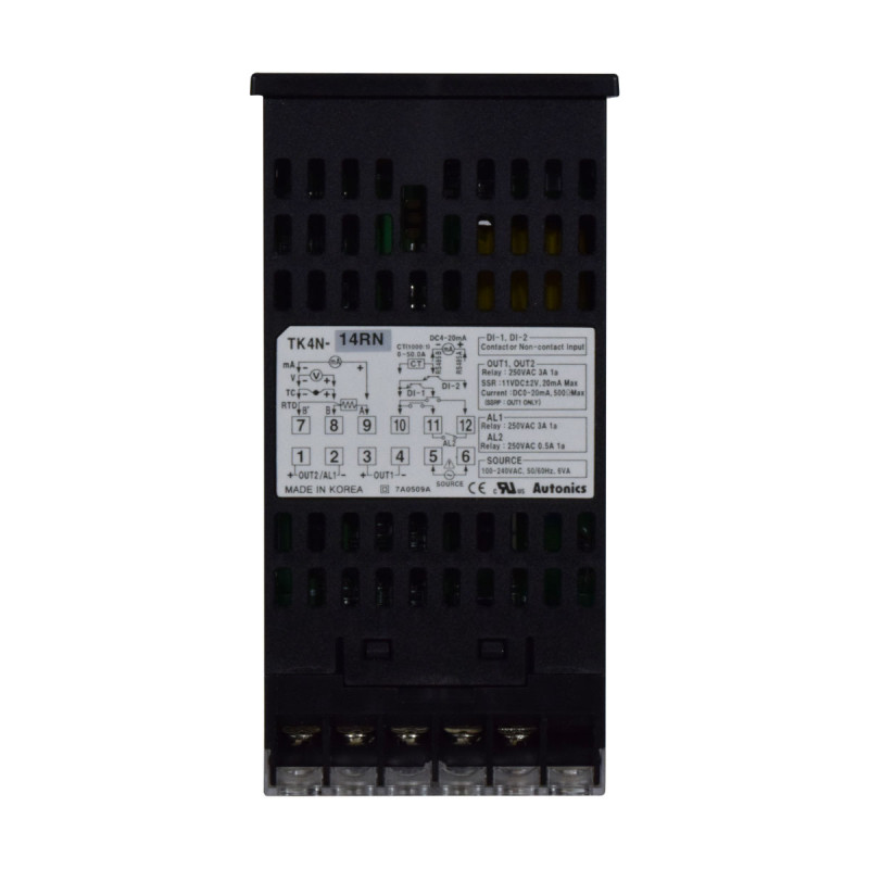 Control de Procesos Digital / Out (Rele SPST) / SubOut (Rele SPST) / 24x48mm / 100-240VAC / IP65 | AUTONICS - Imagen 3
