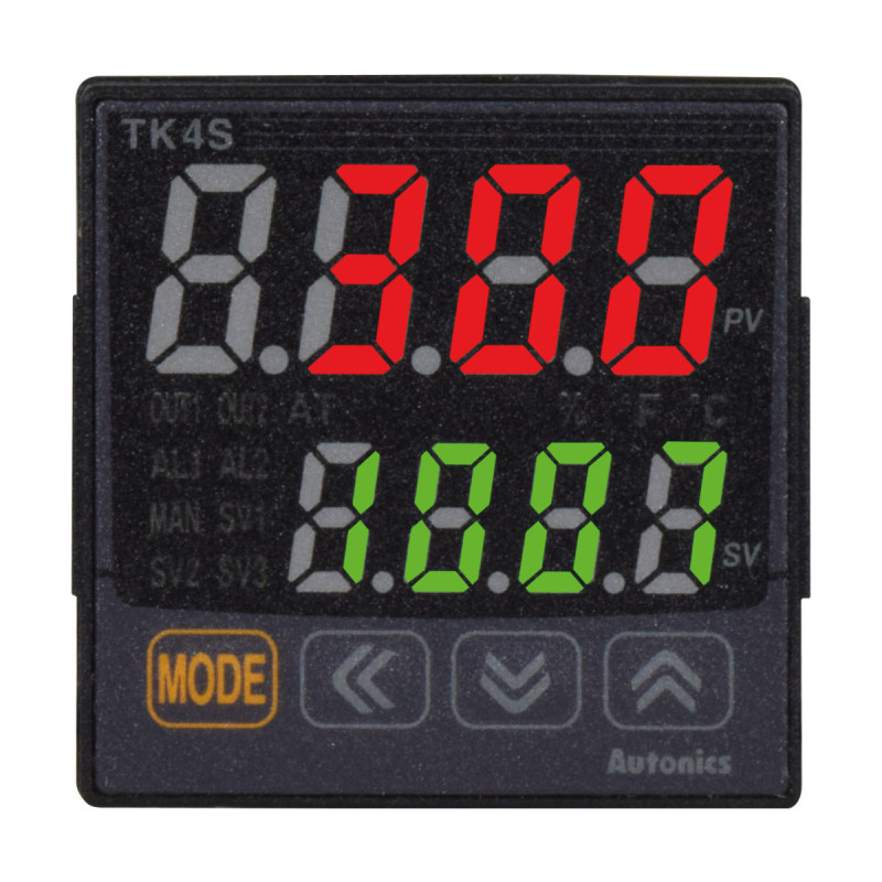 Control de Procesos Digital / Out (Rele SPST) / SubOut (2xRele SPST) / 48x48mm / 100-240VAC / IP65 | AUTONICS - Imagen 2