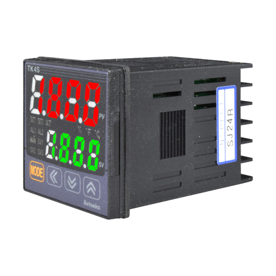 Control de Procesos Digital / Out (SSRP) / SubOut (2xRele SPST + RS485) / 48x48mm / 100-240VAC / IP65 | AUTONICS