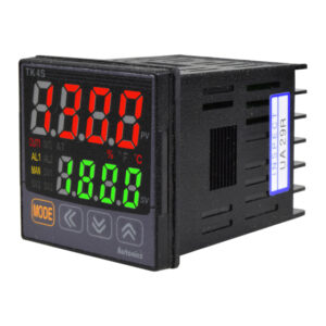 Control de Procesos Digital / Out (2xCorriente/SSR) / SubOut (2xRele SPST + RS485) / 48x48mm / 100-240VAC / IP65 | AUTONICS