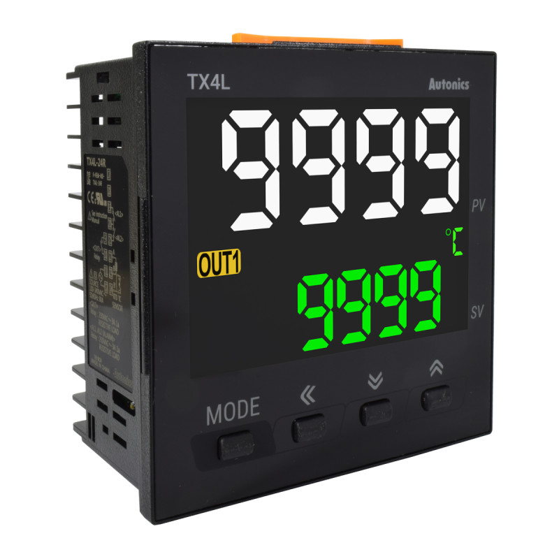 Control de Temperatura Digital / Out (Rele SPST) / SubOut (2xRele SPST) / 96x96mm / 100-230VAC / IP50 | AUTONICS
