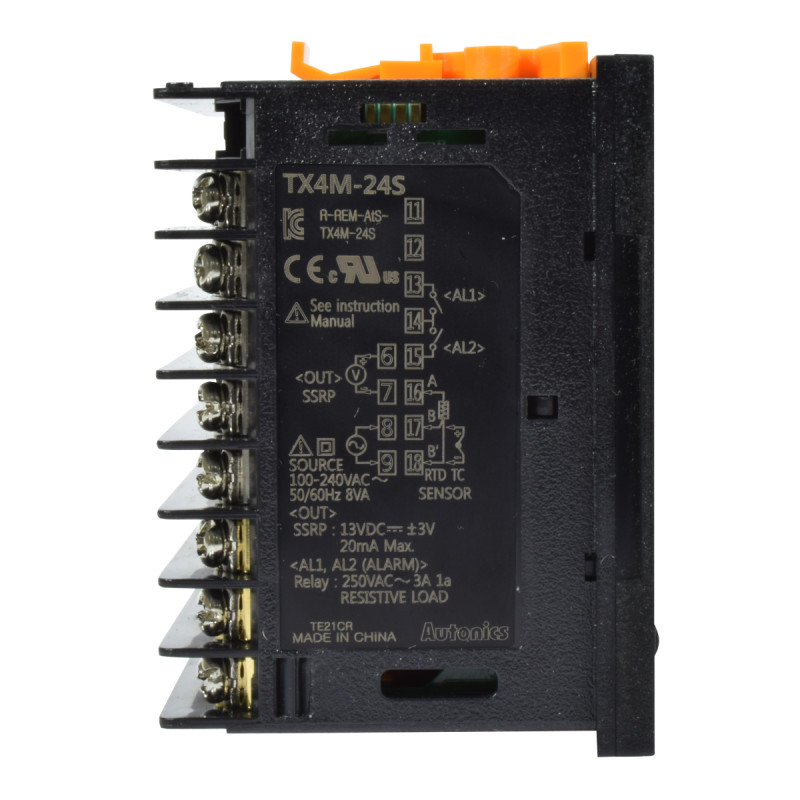 Control de Temperatura Digital / Out (SSR) / SubOut (2xRele SPST) / 72x72mm / 100-230VAC / IP50 | AUTONICS - Imagen 5
