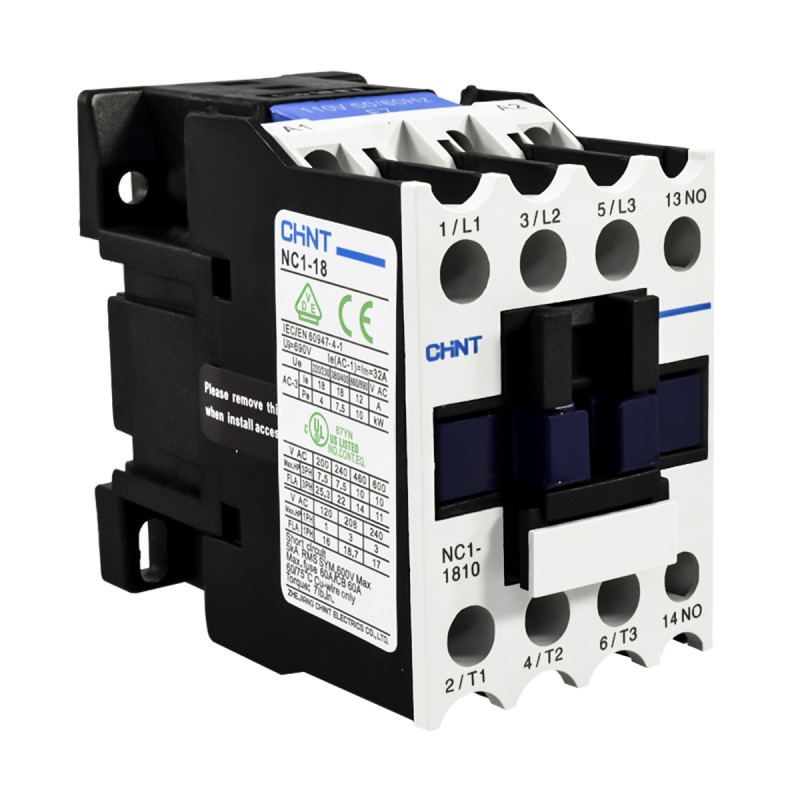 Contactor 18A AC3 110VAC UL | CHINT