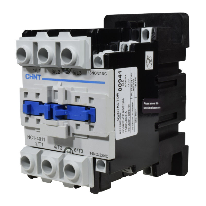 Contactor 40A AC3 110VAC UL | CHINT - Imagen 3