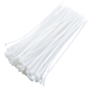 AMARRE PLASTICO - 20CM X 4.6MM - BLANCO - LUMEK