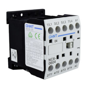 Mini Contactor Auxiliar 6A AC3 24VAC 4NO