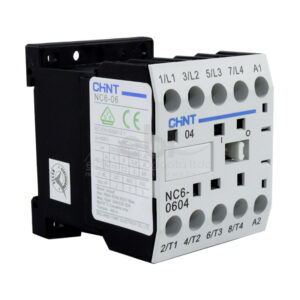 Mini Contactor Auxiliar 6A AC3 110VAC 4NO