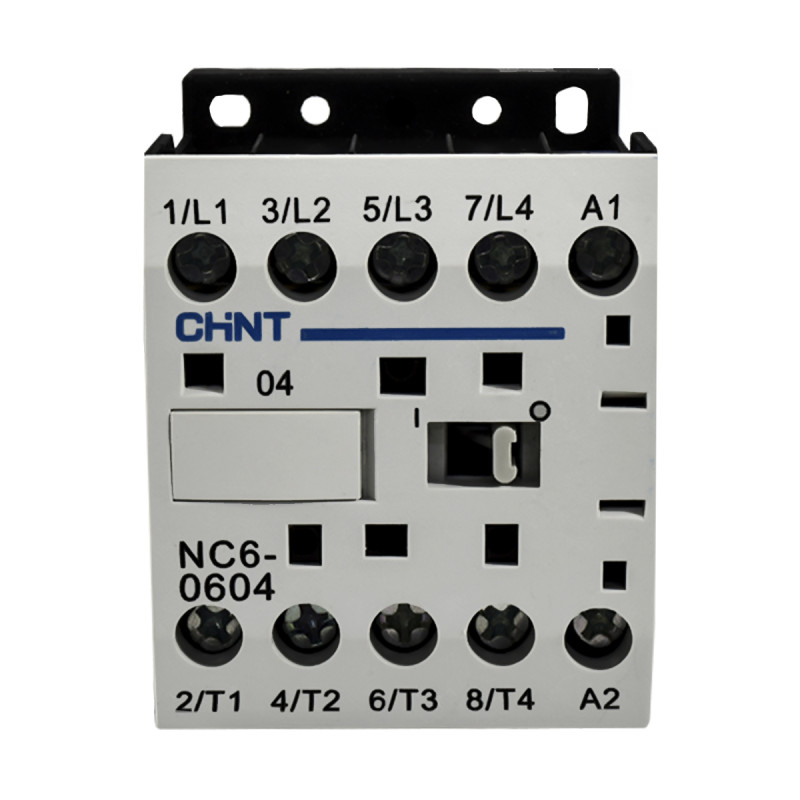 Mini Contactor Auxiliar 6A AC3 220VAC 4NO - Imagen 2