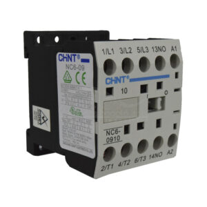 Mini Contactor Auxiliar 9A AC3 24VAC 3NO+1NO