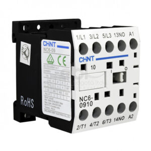 Mini Contactor Auxiliar 9A AC3 220VAC 3NO+1NO