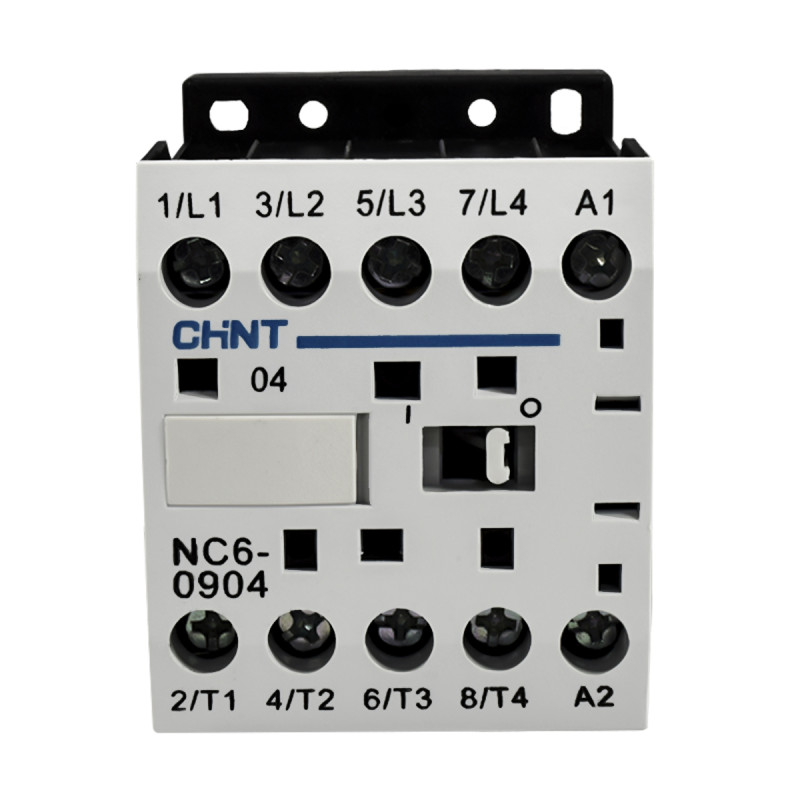 Mini Contactor Auxiliar 9A AC3 110VAC 4NO - Imagen 2