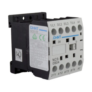 Mini Contactor Auxiliar 9A AC3 220VAC 4NO