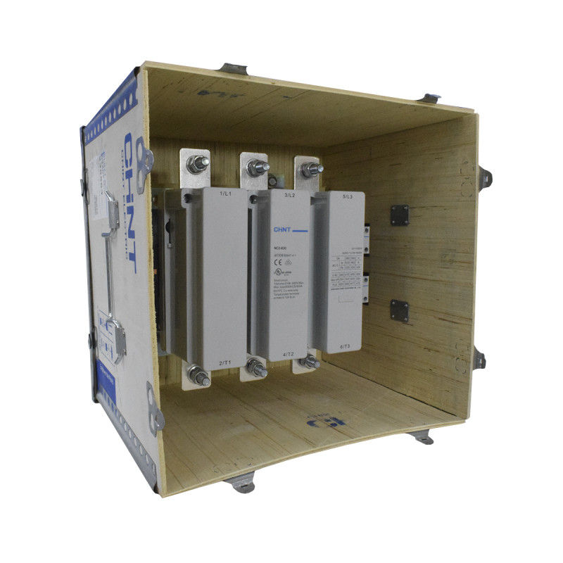 Contactor 630A AC3 220VAC VDE 2NA+2NC | CHINT - Imagen 3