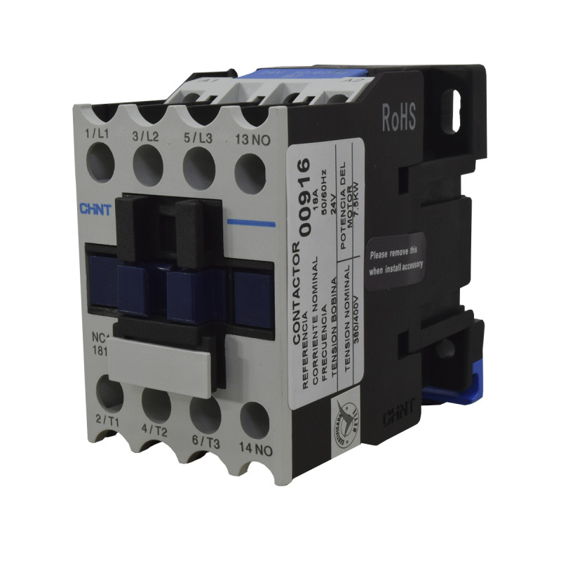 Contactor 18AAC3 24VAC UL - Imagen 3