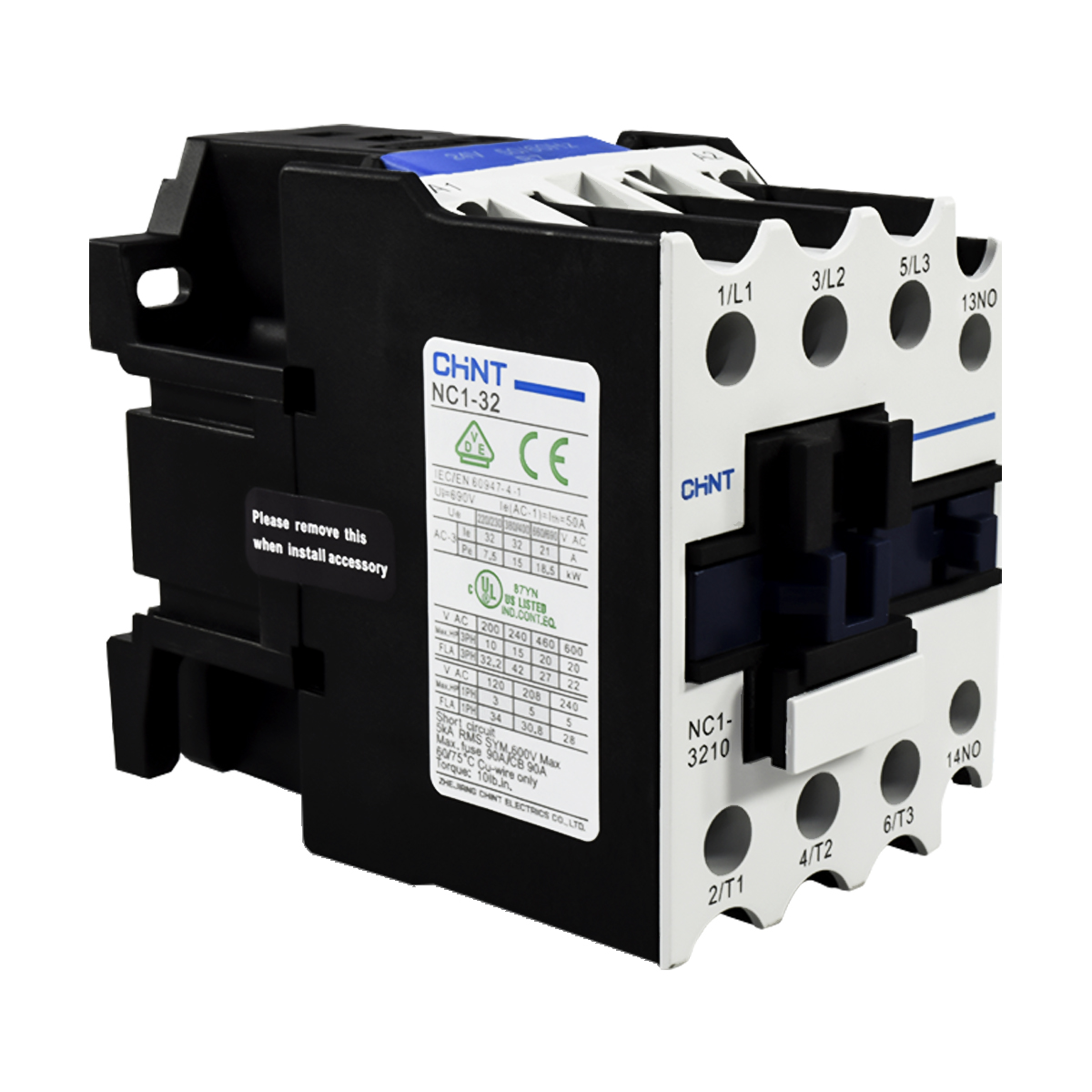 Contactor 32AAC3 24VAC UL