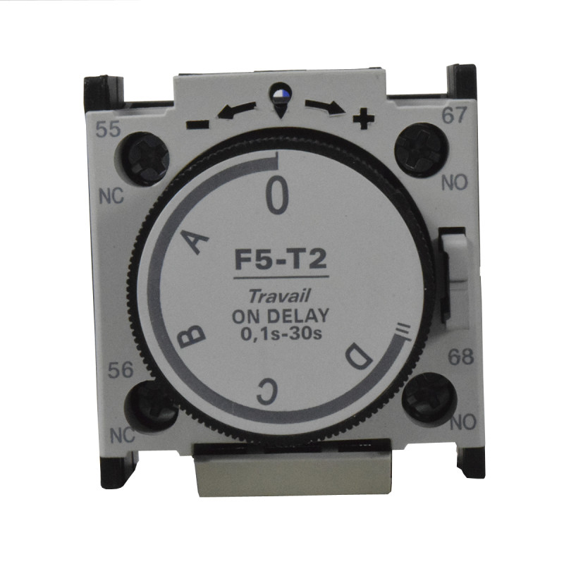 Bloque Temporizado 0.1 30S AL Trabajo Para Contactor NC1 UL | NOARK - Imagen 2