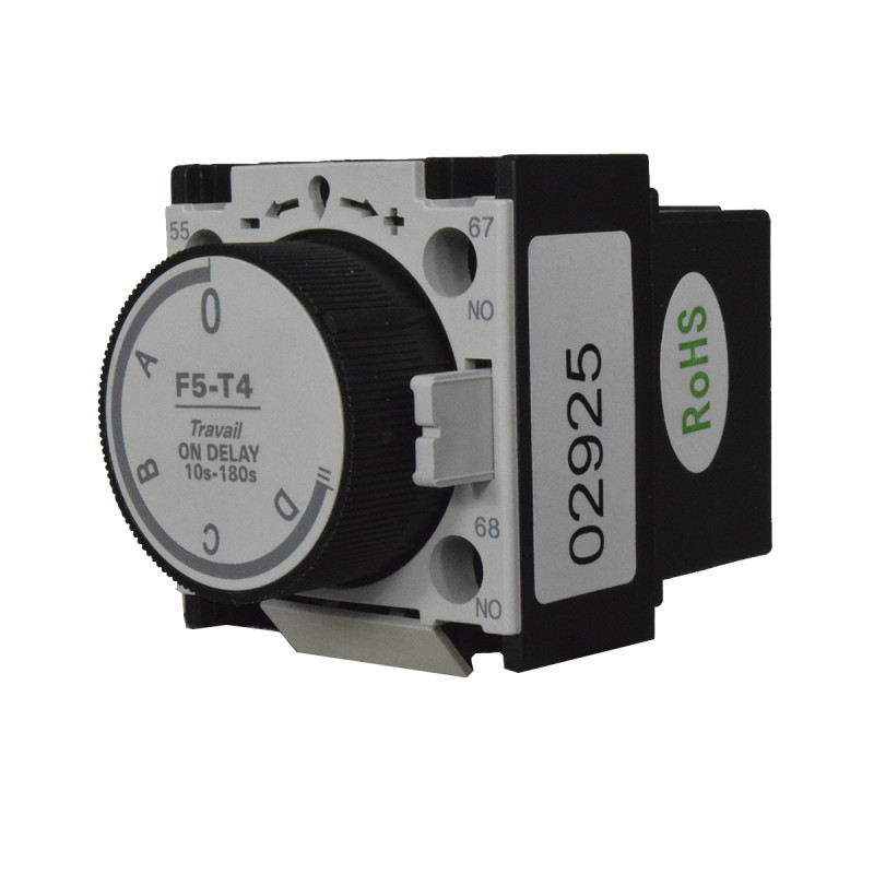 Bloque Temporizado 10-180 Seg Al Trabajo Para Contactor NC1 | CHINT - Imagen 3