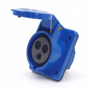 TOMA INCRUSTAR INCLI 16A 230VAC 2P+T AZUL
