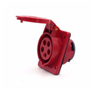 TOMA INCRUSTAR INCLI 16A 220-380/240-415VAC ROJO