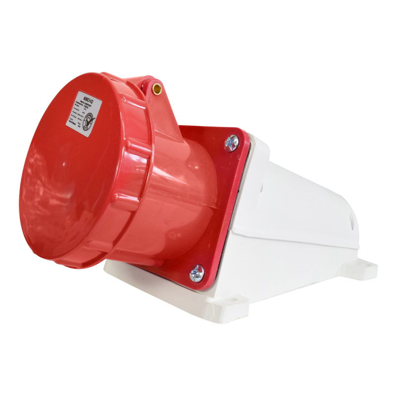 TOMA SOBREPONER 63A 220-380/240-415VAC ROJO - Imagen 4