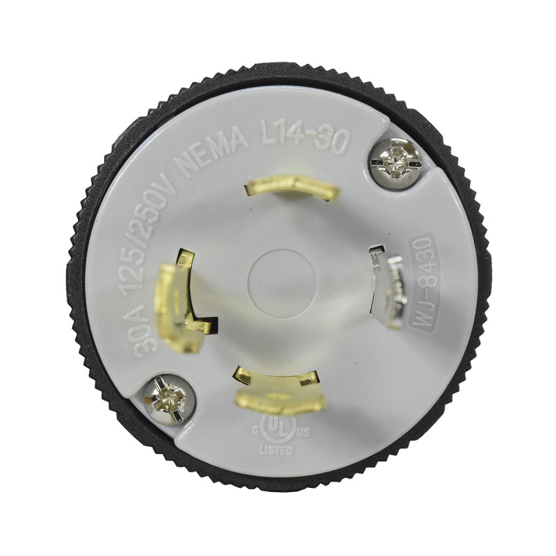 CLAVIJA SEG 30A 125/250VAC 3P+T NEMA L1430 UL - Imagen 2