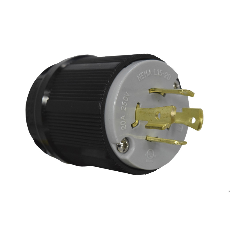 CLAVIJA SEG 20A/250VAC 3+T NEMA L15-20P - Imagen 3