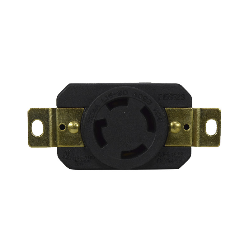 TOMA SEG INC 30A/250VAC 3P+T NEMA L15-30R - Imagen 2