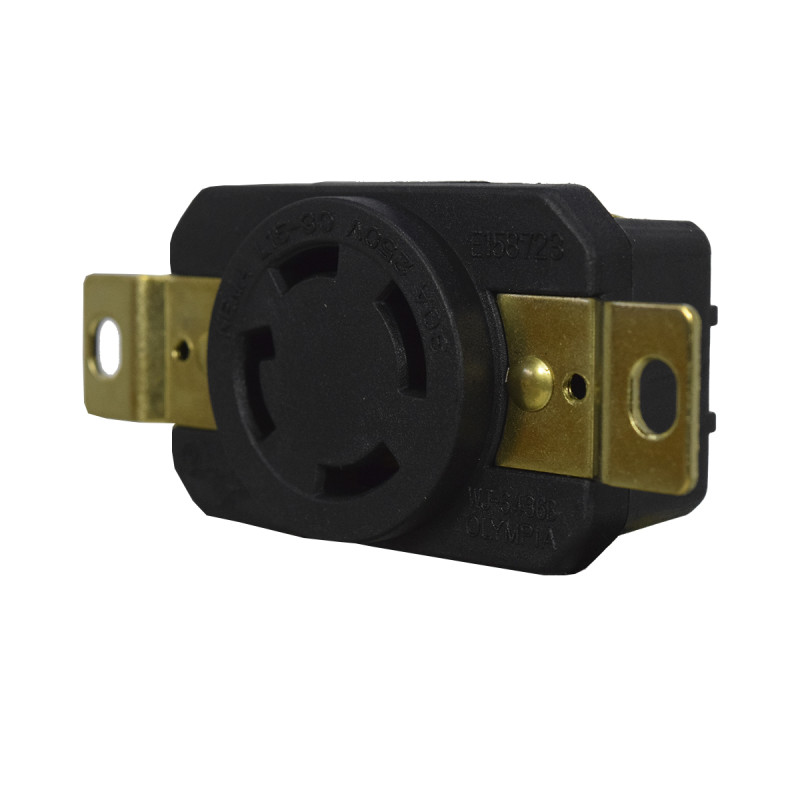 TOMA SEG INC 30A/250VAC 3P+T NEMA L15-30R - Imagen 3