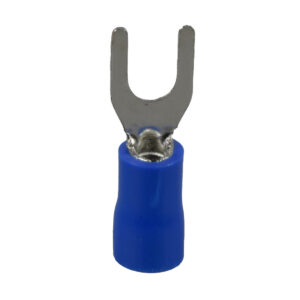 Terminal U Azul 4.3mm 14-16AW6 X 1 Paquete De 100 Unid