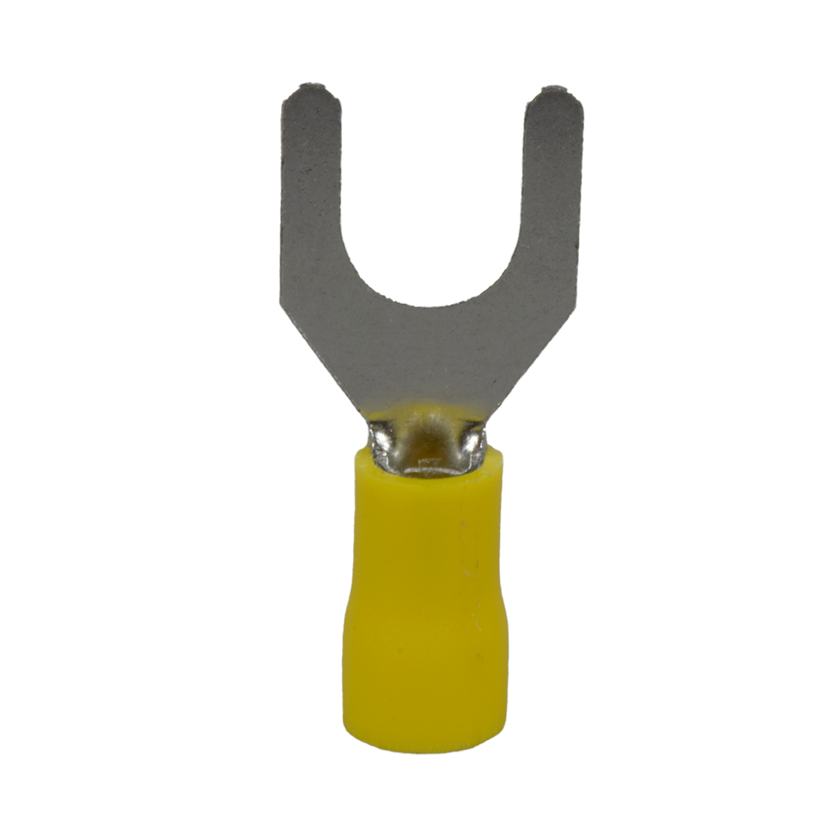 Terminal U Amarilla 8.4mm 10-12AWG X 1 Paquete De 100 Unid