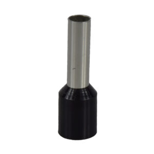 Terminal Pin Hueco Negro 10AW6 X 1 Paquete De 100 Unid
