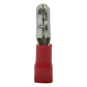Terminal Aislada Bala Macho 22 - 16 AWG Roja X 1 Paquete De 100 Unid | EBCHQ
