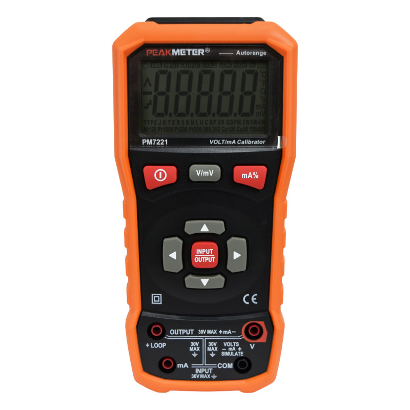 Calibrador De Procesos. Generador - Medidor De 0-24mA. 0-100mV. 0-10V. - Imagen 2