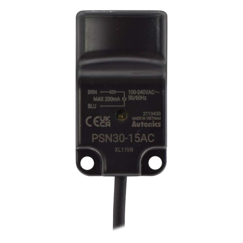 Sensor Inductivo AC-NC 15mm 2H | AUTONICS - Imagen 2