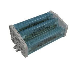 Bloque Distribución Tripolar 3L 15 Huecos 80A Tapas Lateral Con Cubrimiento | ONKA