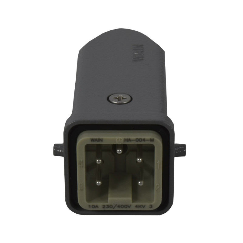 Conector Macho 4P 10A/400V E Superior | WAIN - Imagen 2