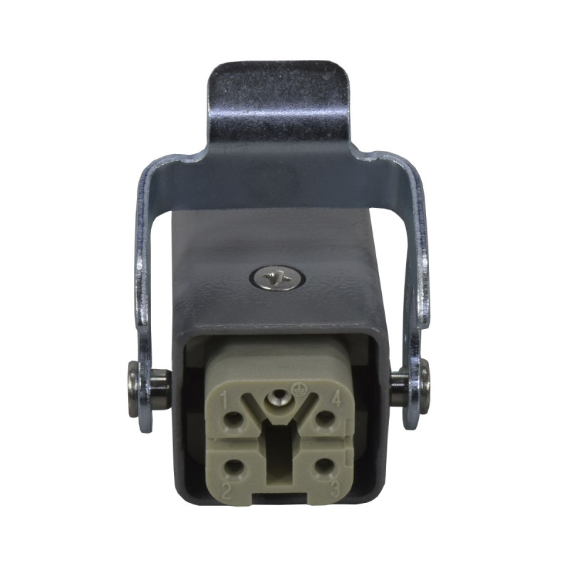 Conector Hembra 4P 10A/400V Aérea | WAIN - Imagen 2