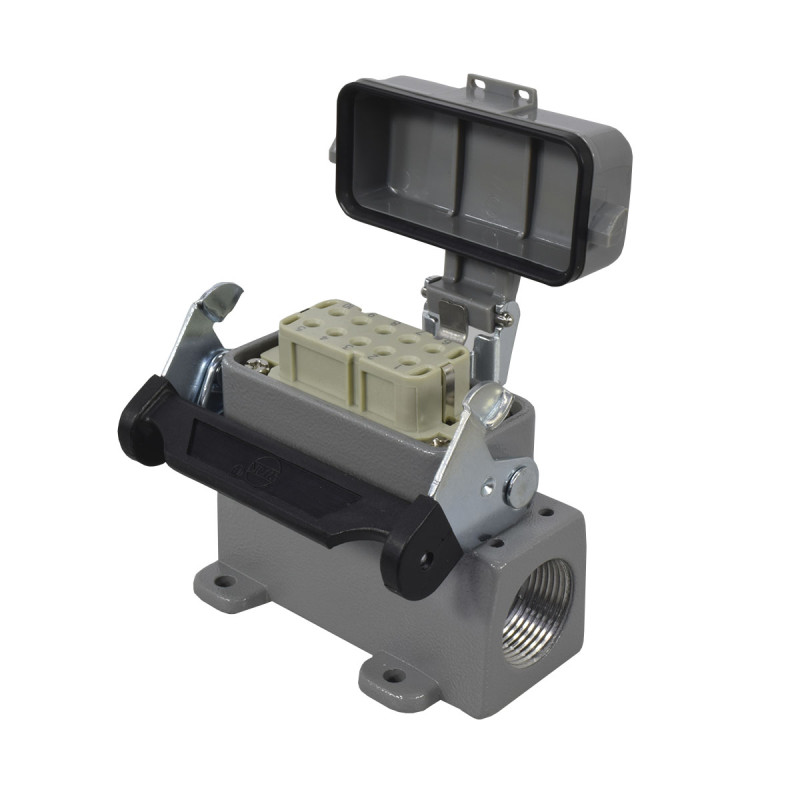 Conector Hembra 10P 16A/250V Sobreponer | WAIN - Imagen 3