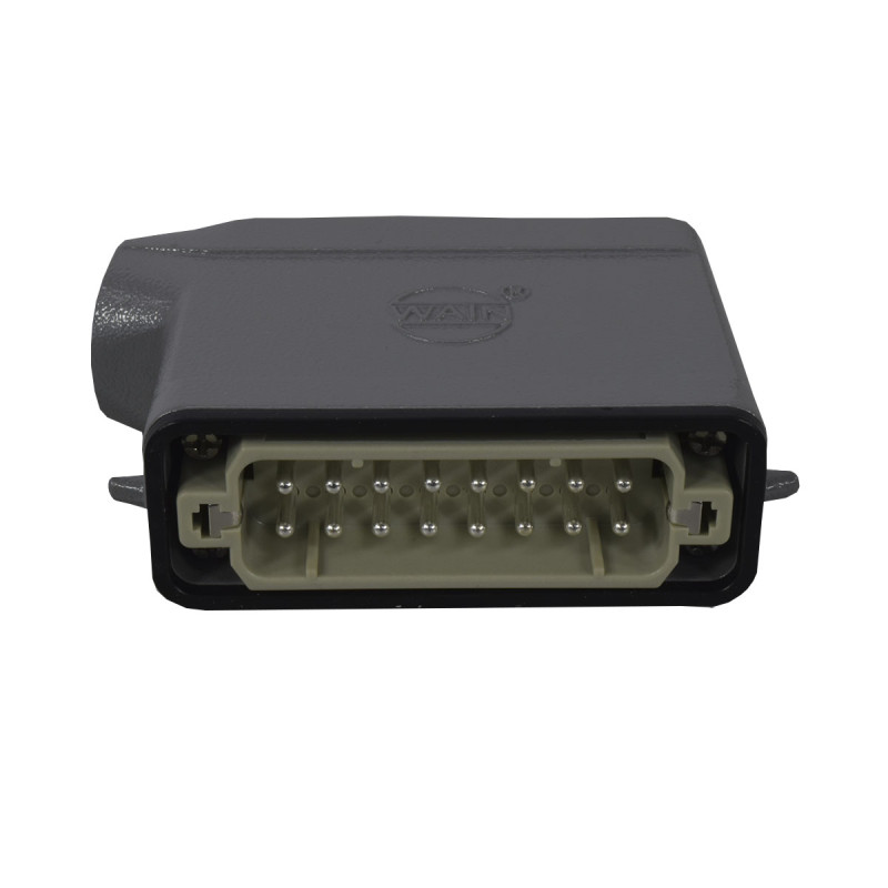 Conector Macho 16P 16A/250V E Lateral | WAIN - Imagen 2