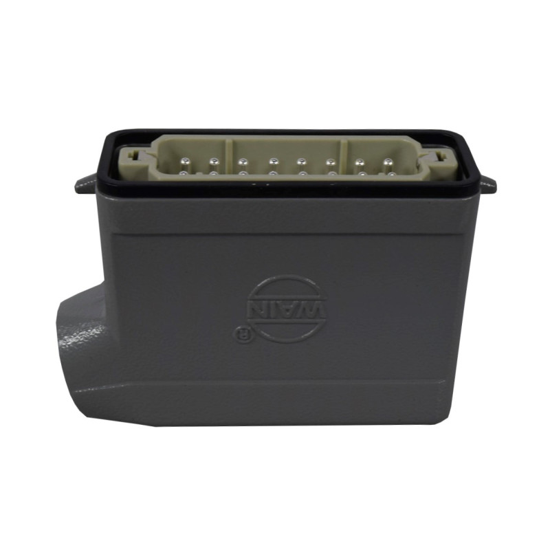 Conector Macho 16P 16A/250V E Lateral | WAIN - Imagen 3