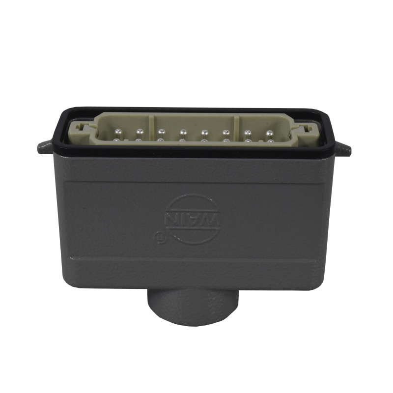 Conector Macho 16P 16A/250V E Lateral | WAIN - Imagen 4