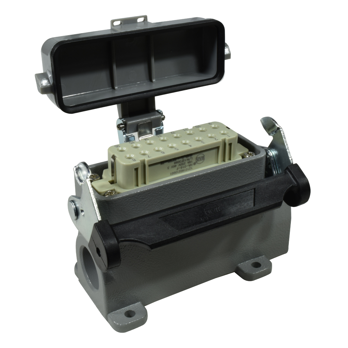 Conector Hembra 16P 16A/250V Sobreponer | WAIN