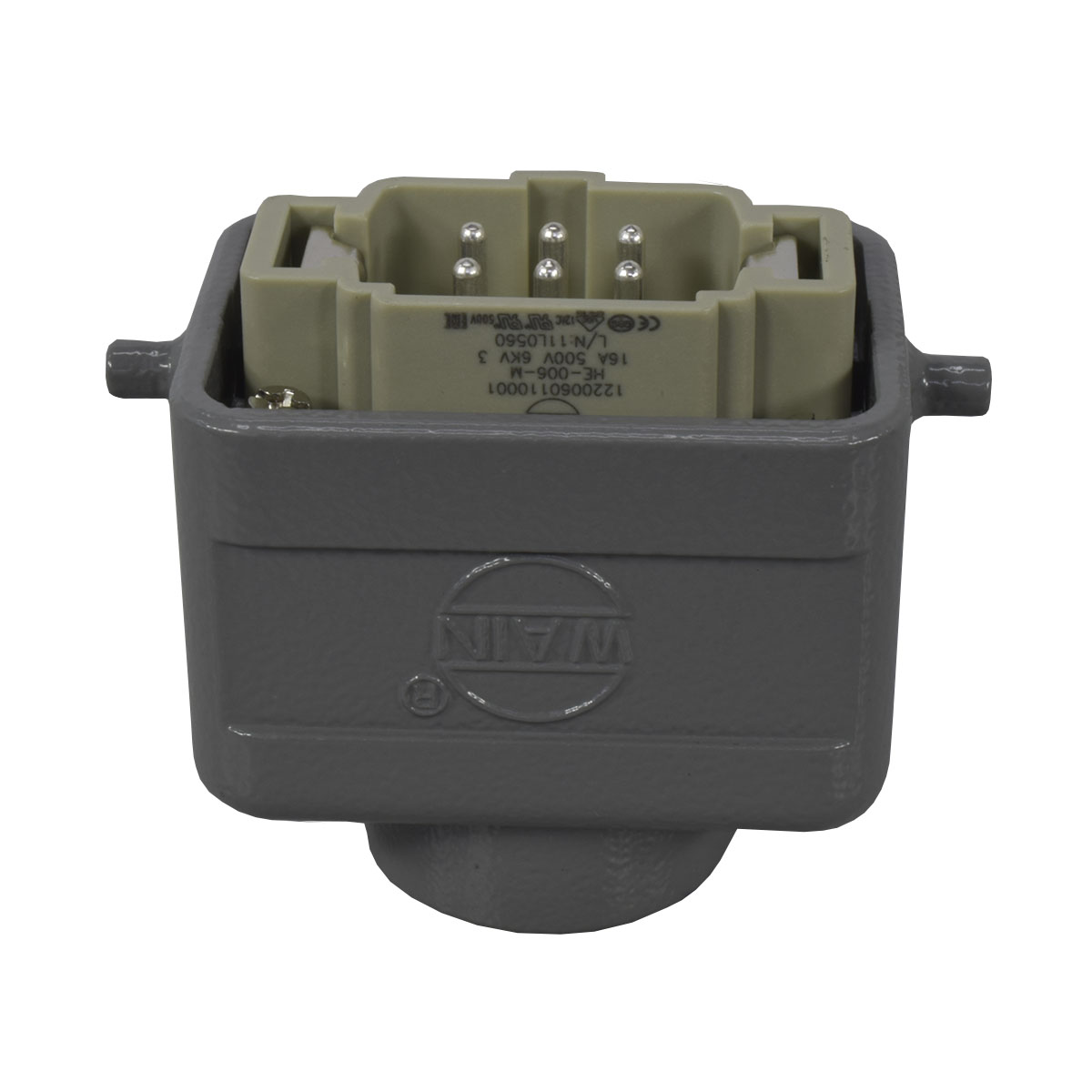 Conector Macho 6P 16A/500V E Superior | WAIN